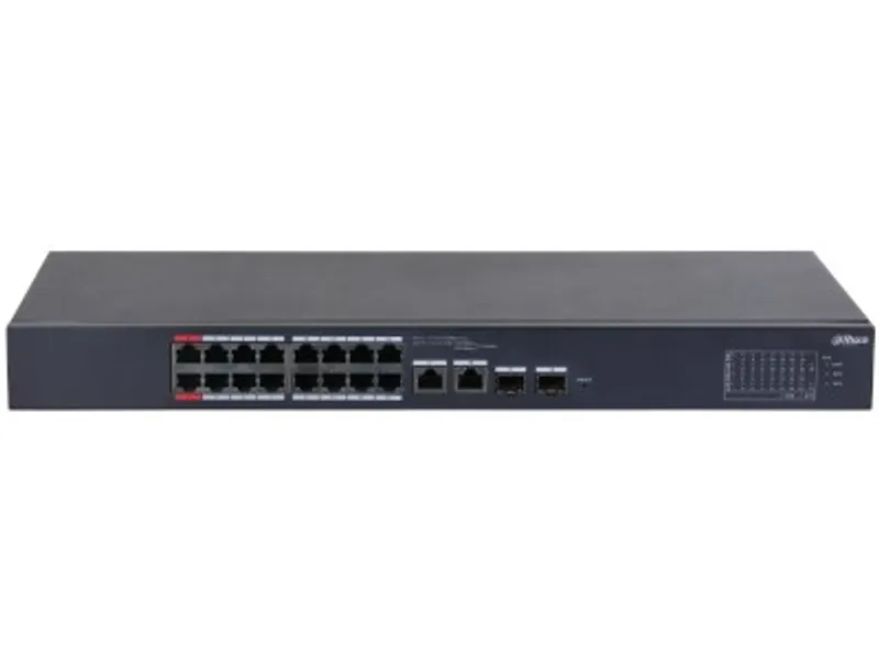 Dahua 16 Port 100Mbps Cloud PoE (CS4218-16ET-240)