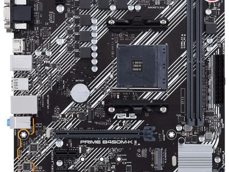 Asus Prime B450M-K II AM4 Ryzen AM4 DDR4