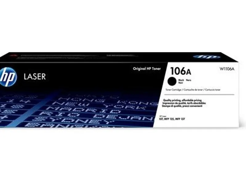 HP W1106A Siyah Toner Kartuş (106A)