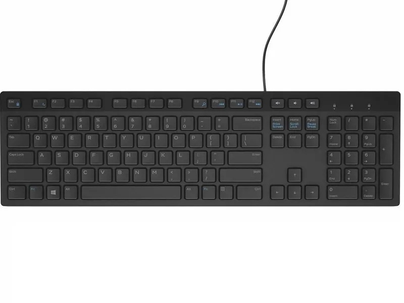 Dell KB-216 Kablolu F Klavye Siyah (580-ADGO)