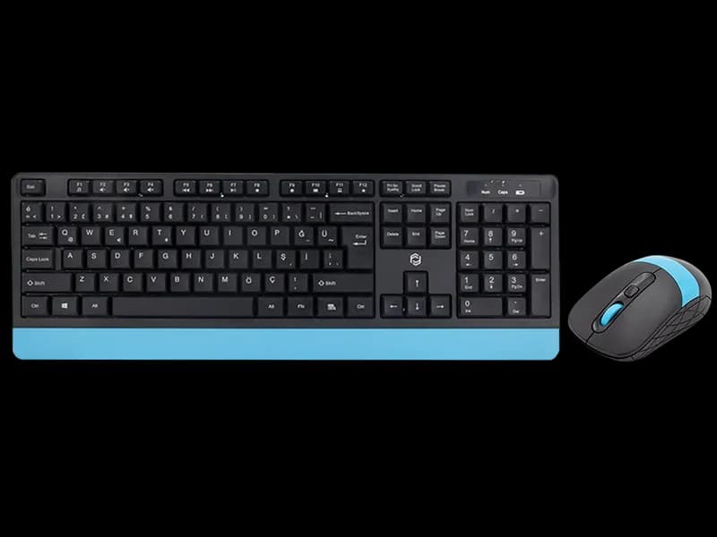 FRISBY FK-4885QU KABLOSUZ KLAVYE MOUSE SET MAVİ