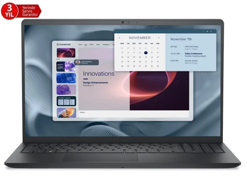 Dell Pro 15 Essential Ryzen5-15.6''-16G-512SSD-Dos
