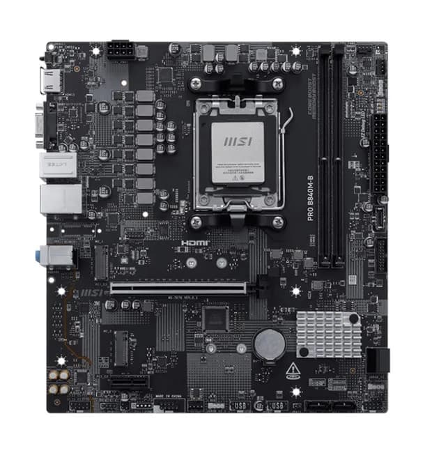 MSI Pro B840M-B AM5 D5 Vga Hdmi