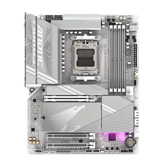 Gigabyte X870 Aorus Elite Wifi 7 Ice D5 AM5 Type-C