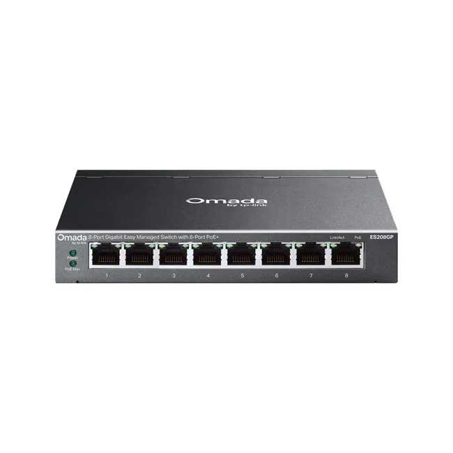 Tp-Link omada ES208GP 8 Port Gigabit Poe+ Switch