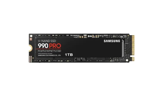 1TB SAMSUNG 990 PRO 7450/6900MB/s M.2 NVMe MZ-V9P1T0BW