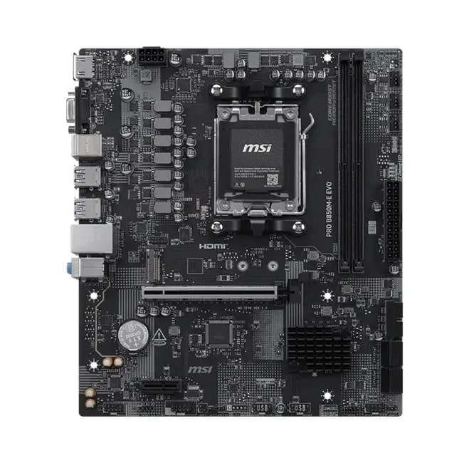 MSI PRO B850M-E EVO AM5 Ryzen D5 HDMI